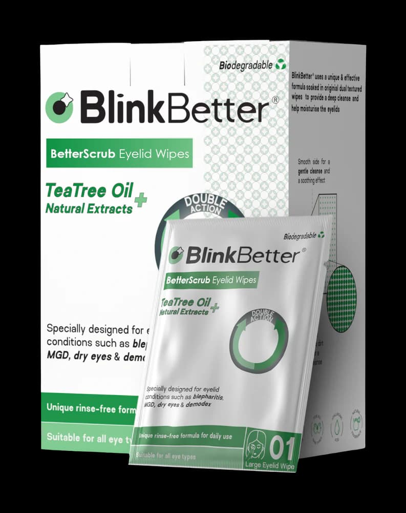 BlinkBetter BetterScrub Eyelid Wipes